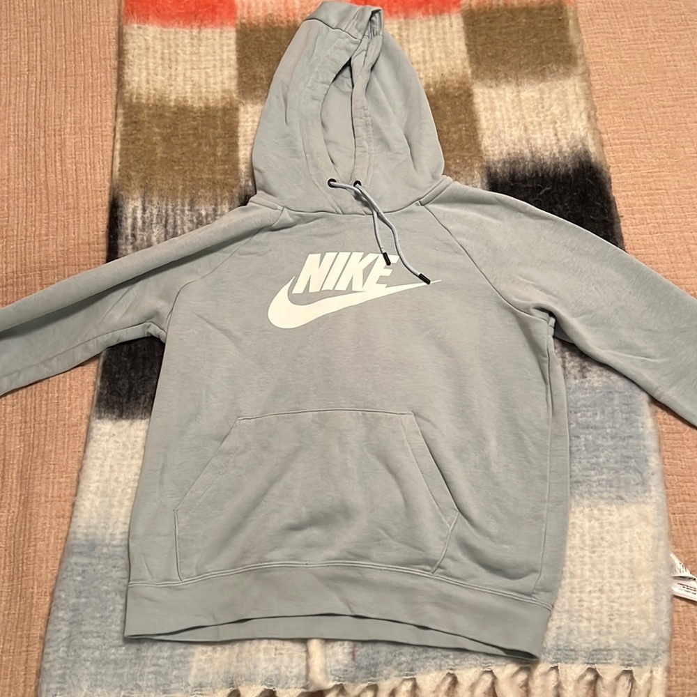 Light blue Nike hoodie